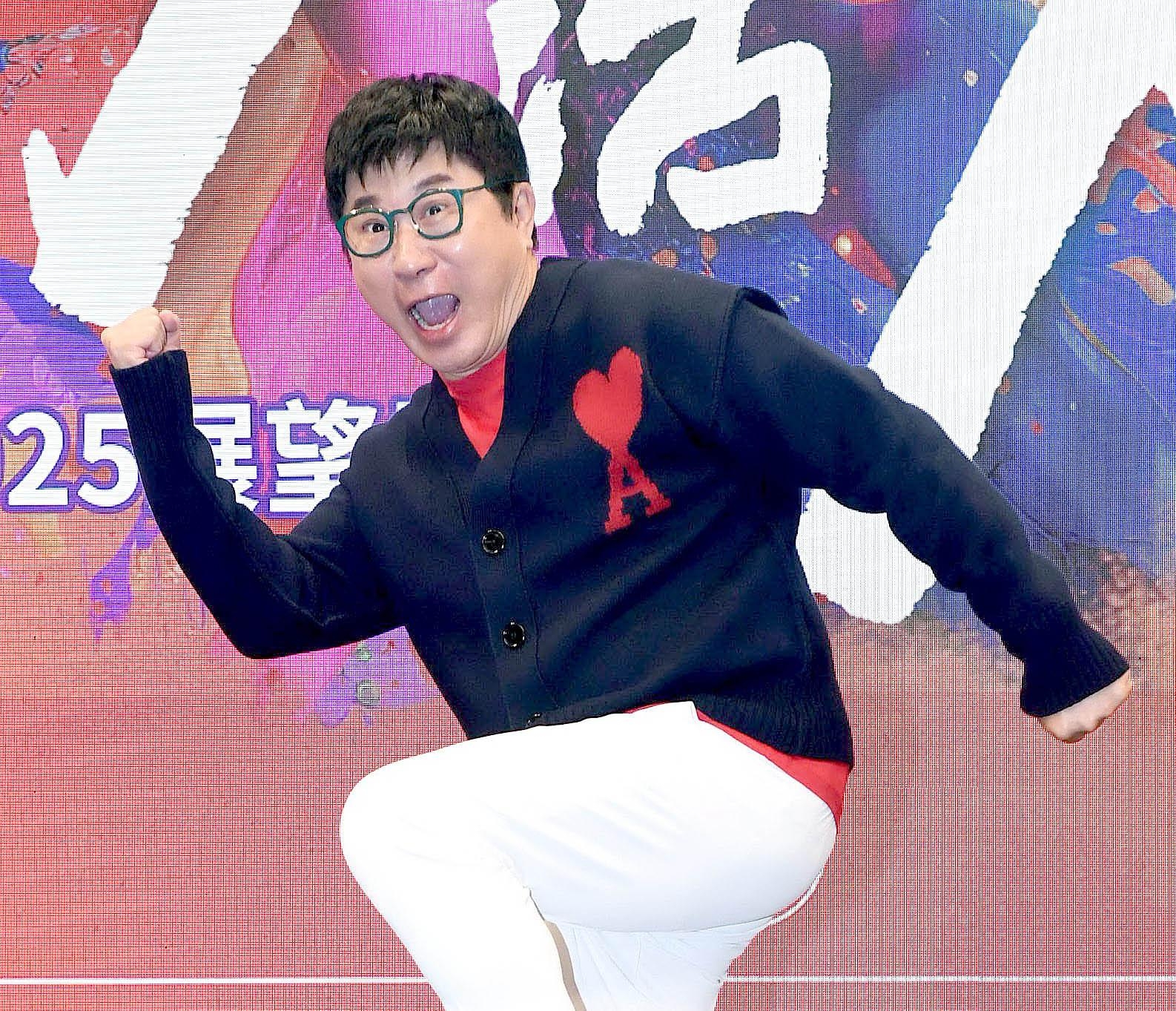 胡瓜今出席華視聖誕點燈活動。（華視提供）