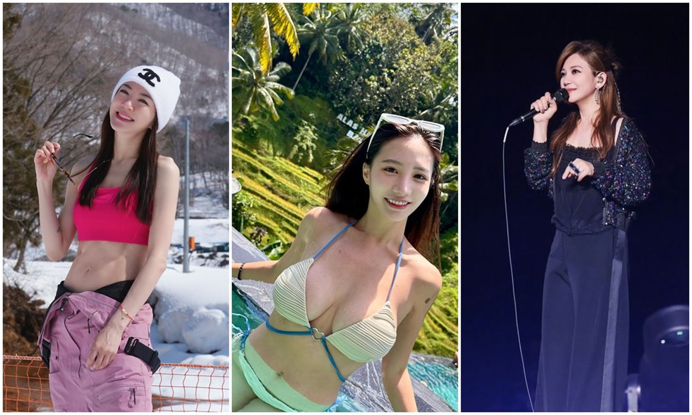 不少女星和餐飲業者談戀愛。(翻攝社群網站)