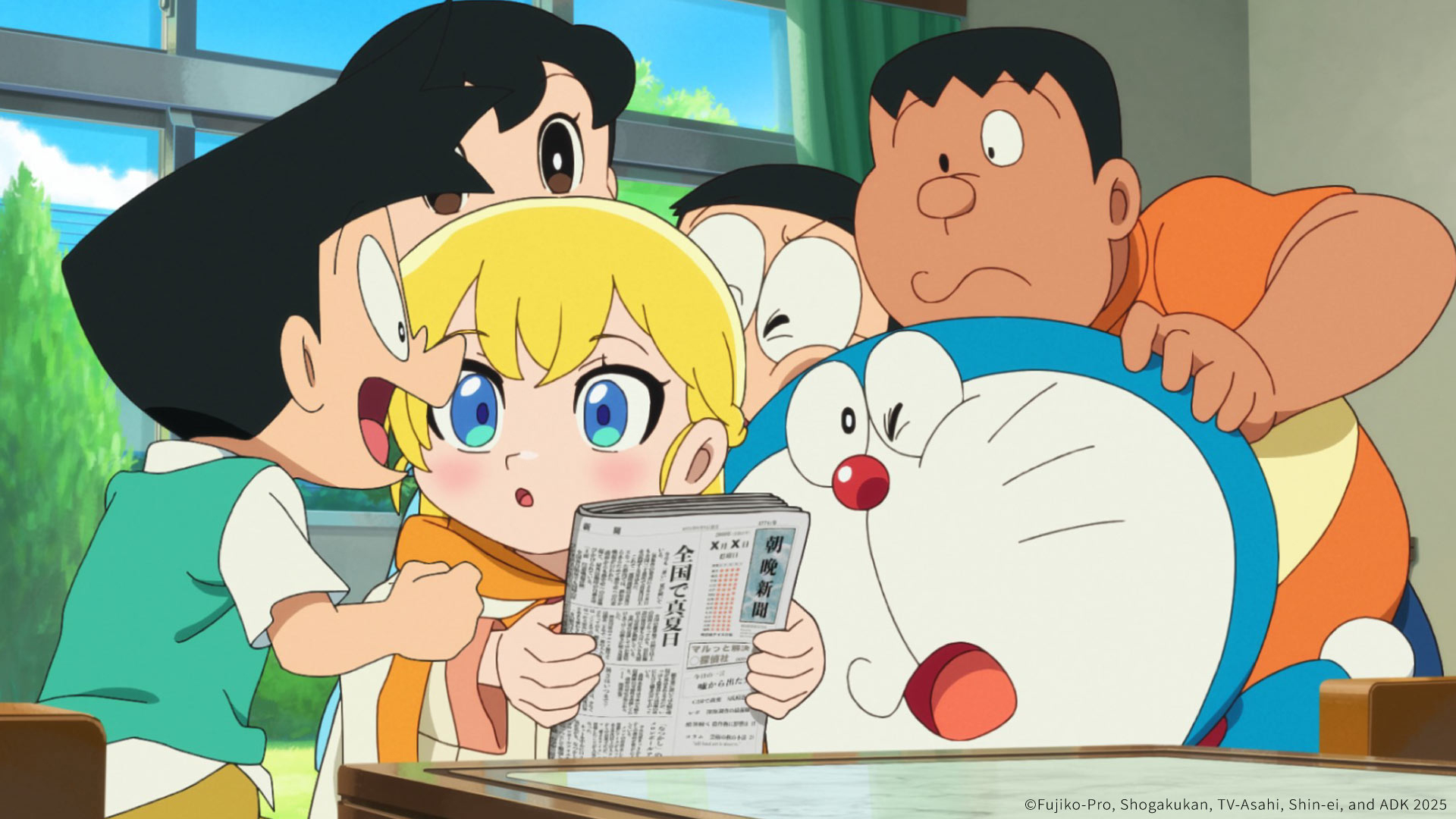 《電影哆啦A夢：大雄的繪畫世界物語》在台上映票房表現亮眼。（車庫娛樂提供）