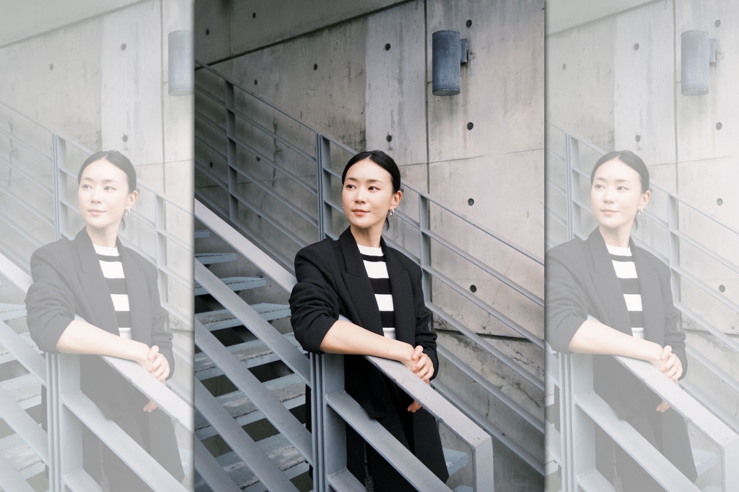 鍾瑶上週第4度受邀回到母校台北實踐大學，擔任服裝設計學系評審。（星星相藝提供）