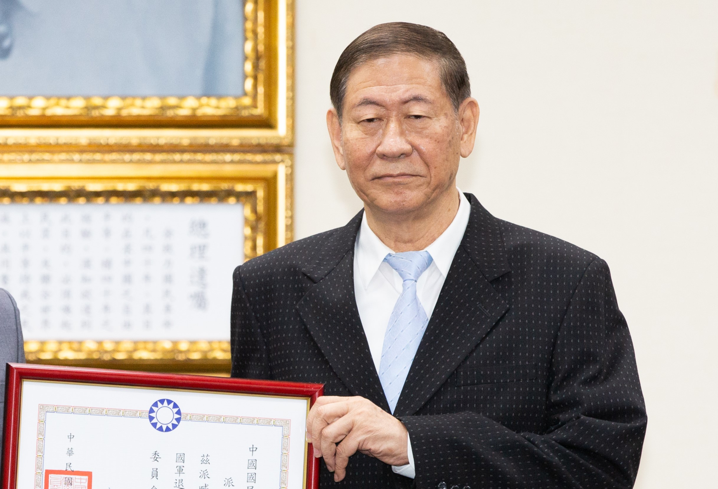 退將臧幼俠出席統戰活動、聆聽中國國歌，遭國防部懲處，他透過律師發出聲明否認，表示將提起救濟。（本刊資料照）