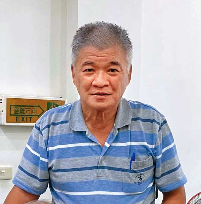 前民進黨資深黨員林斯明（圖）揭發張乘瑜的黑歷史。（翻攝林斯明臉書）