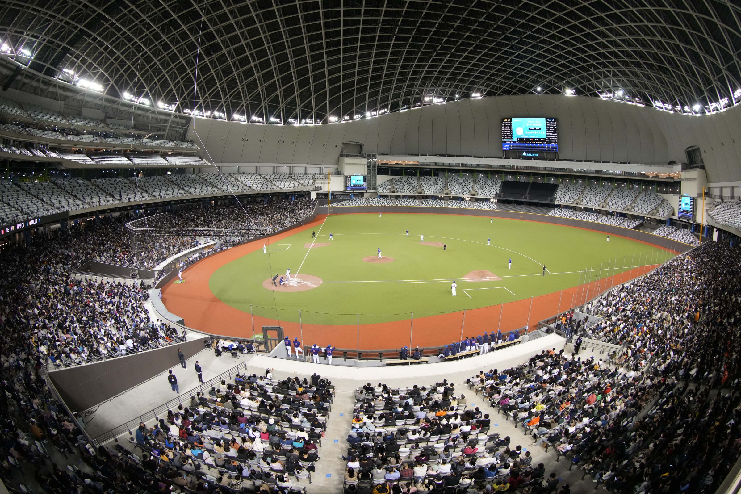 亞錦賽12月3日將於台北大巨蛋開打，台北市體育局表示，將視實際購票情形，擬加開觀眾席防不肖黃牛。（台北市體育局提供）