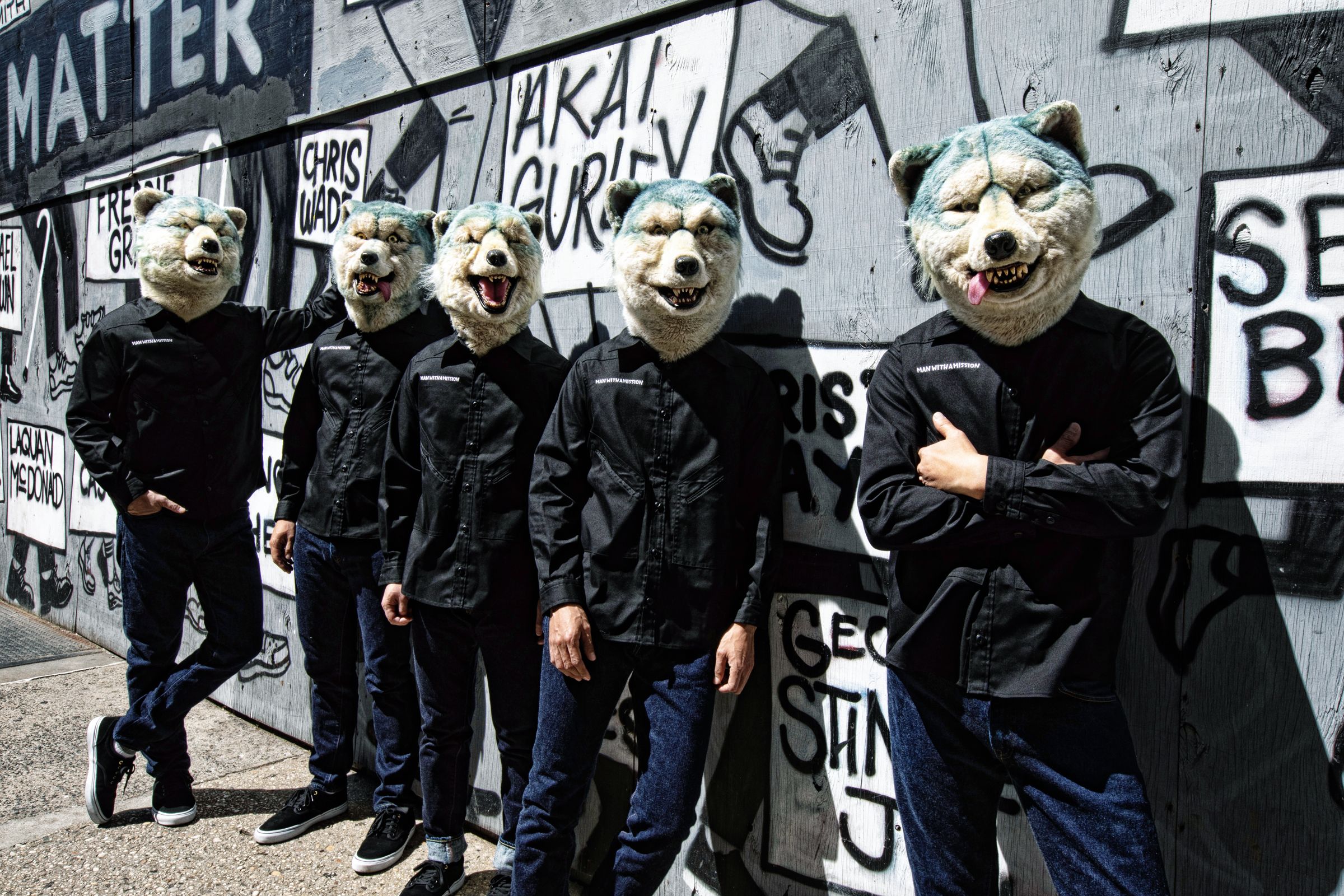 《鬼滅之刃》夯團日本 MAN WITH A MISSION 將參與火球祭。（夥球擊 (FIREBALL Entertainmen提供）