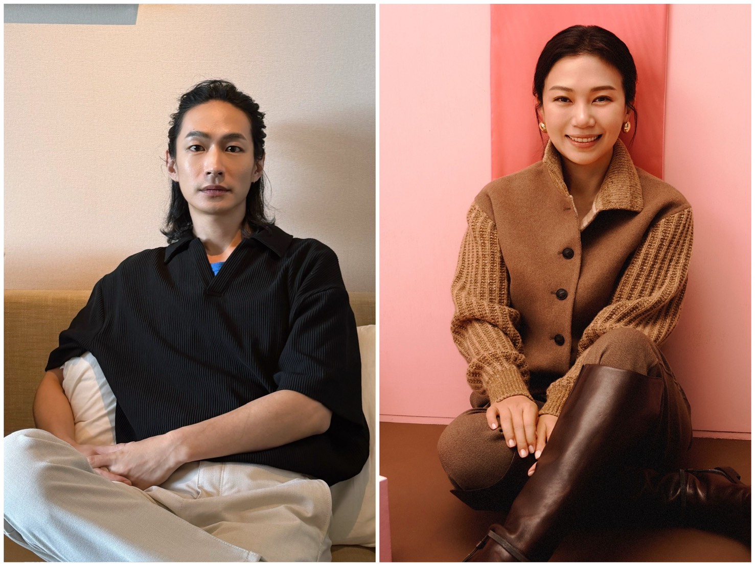 林有慧和黃河分別擔任第一屆「拍短劇」直式短劇創作競賽顧問和評審。Chuan Chou、拍手提供