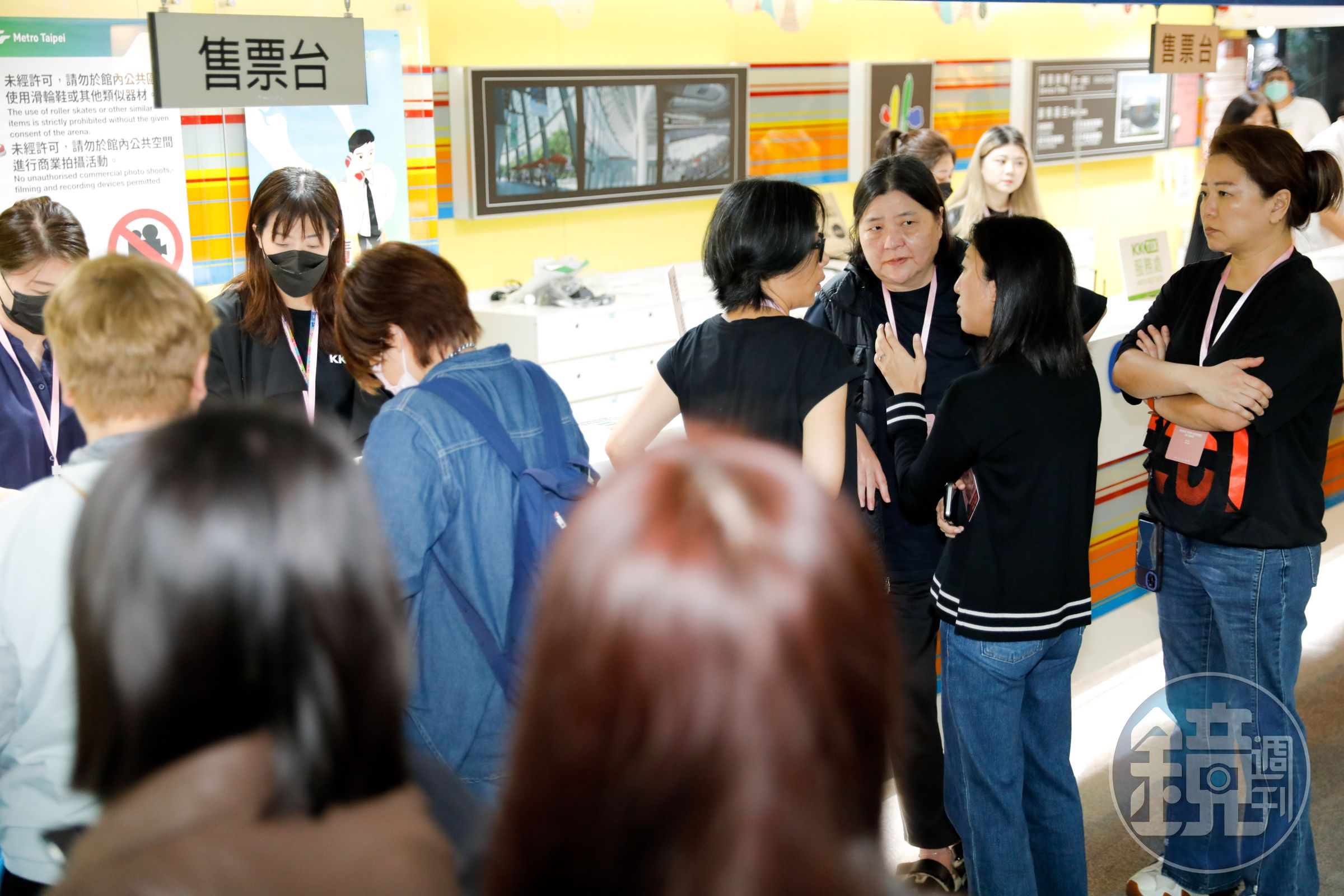 今(6日)下午3點釋票,寬魚國際執行長邱瓈寬也在現場。