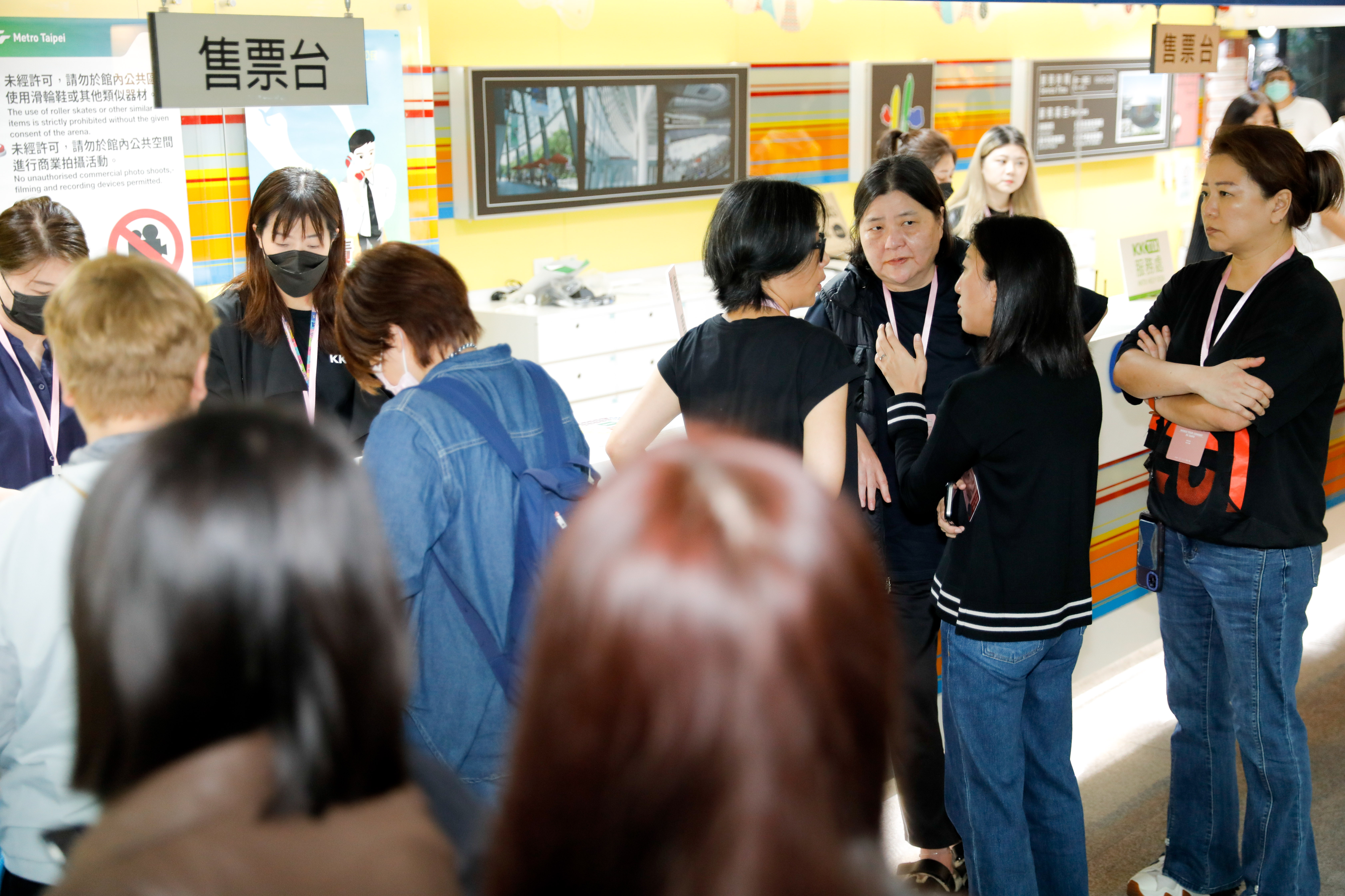 今(6日)下午3點釋票,寬魚國際執行長邱瓈寬也在現場。