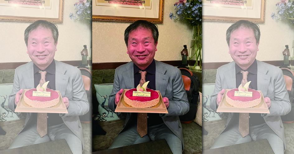 河合純一IG透露，自己是甜點控。（翻攝IG）