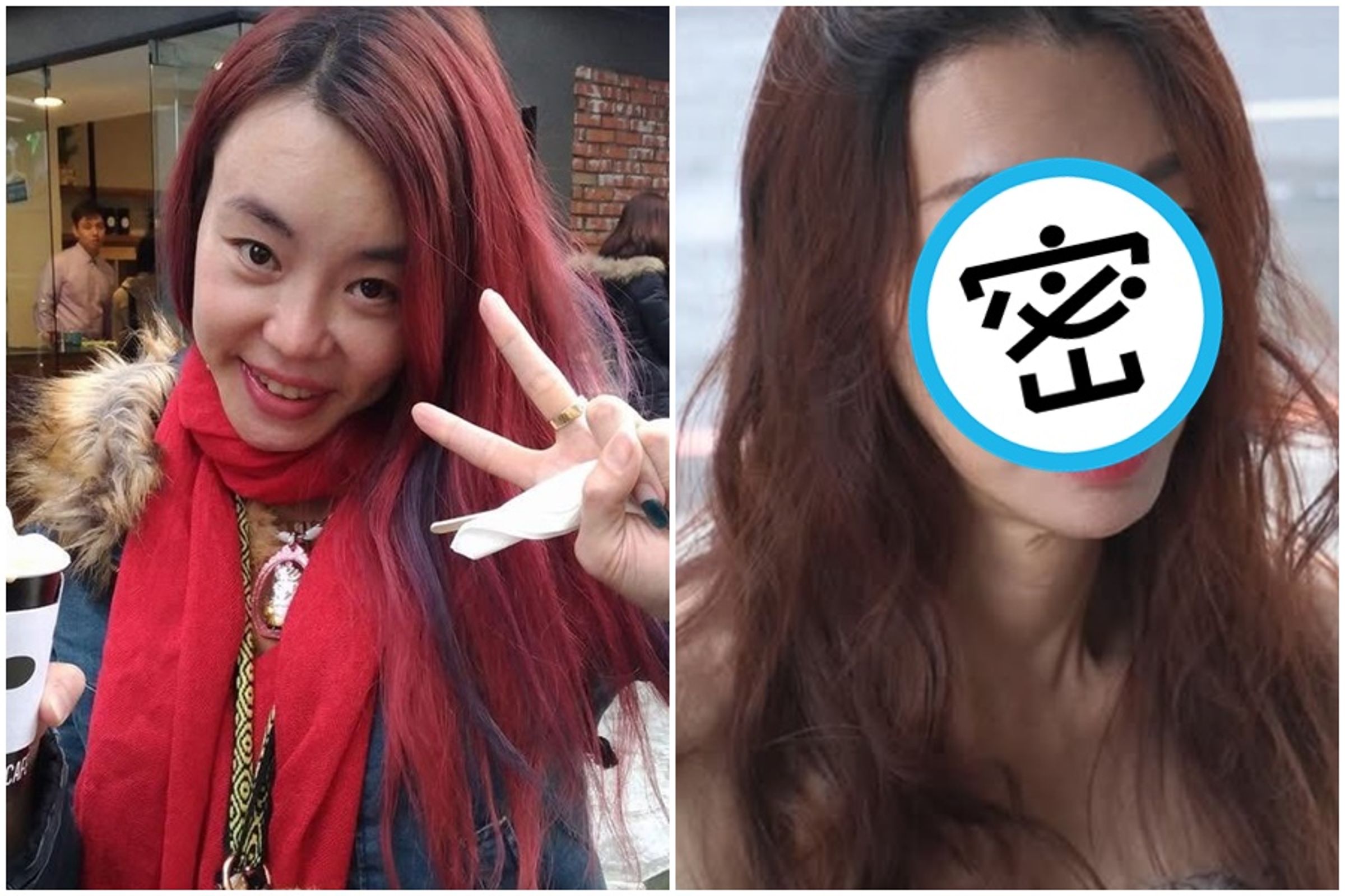 法拉利姐「改造」變韓系女神,全網認不出。(翻攝自張婷婷臉書)