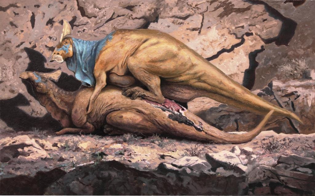 這場「愛的結合」往往伴隨著劇烈的身體創傷，導致承重的一方脊椎受損。（翻攝畫面）