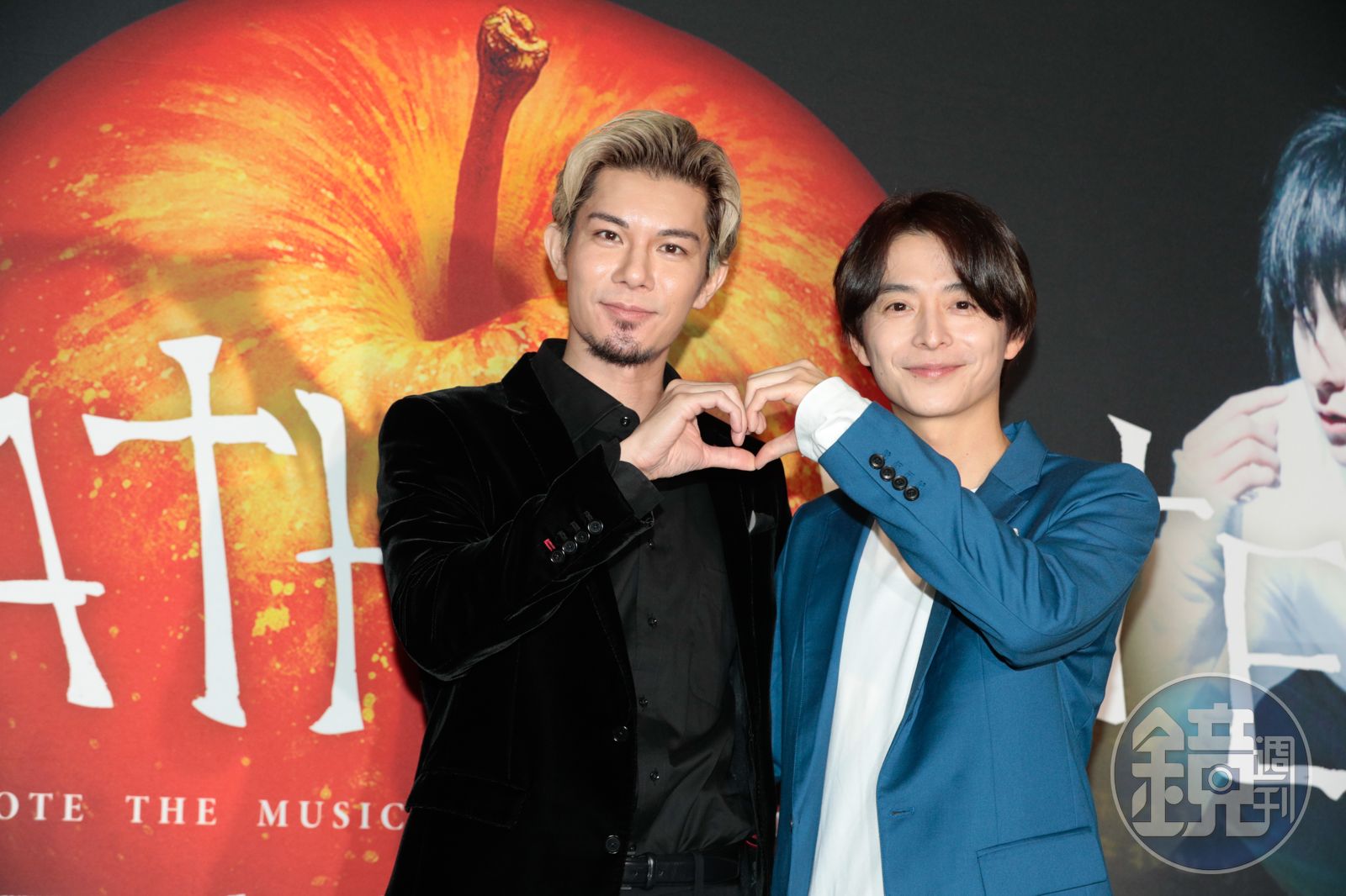 小池徹平、柿澤勇人在台合體比愛心 《死亡筆記本》交響音樂會重現經典宿敵對決