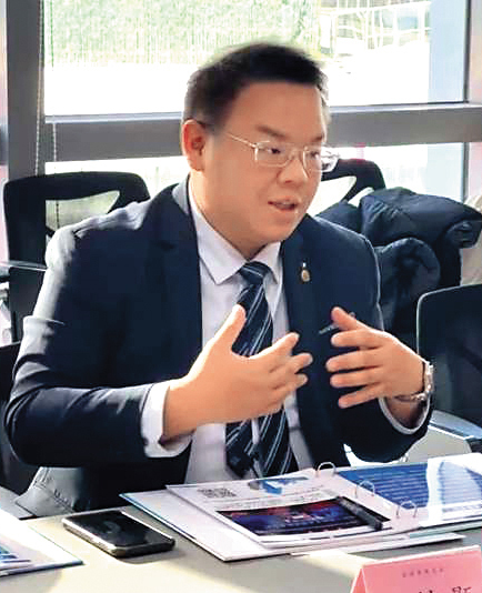台青商會幹部成為配合統戰的推手引發外界側目。圖為青商會大陸事務委員會主委王植顥。（翻攝中華網）