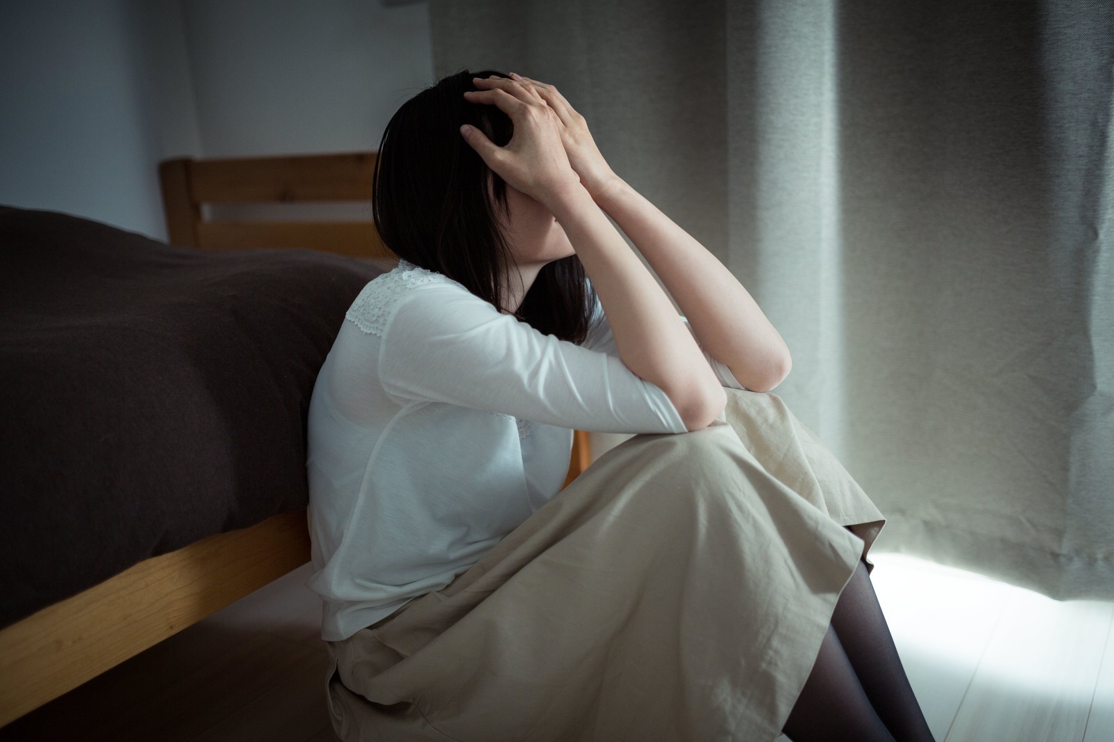 一名人妻因家暴跟前夫離婚，離婚後兩人仍同居，沒想到慘遭對方性侵。（示意圖，pakutaso）
