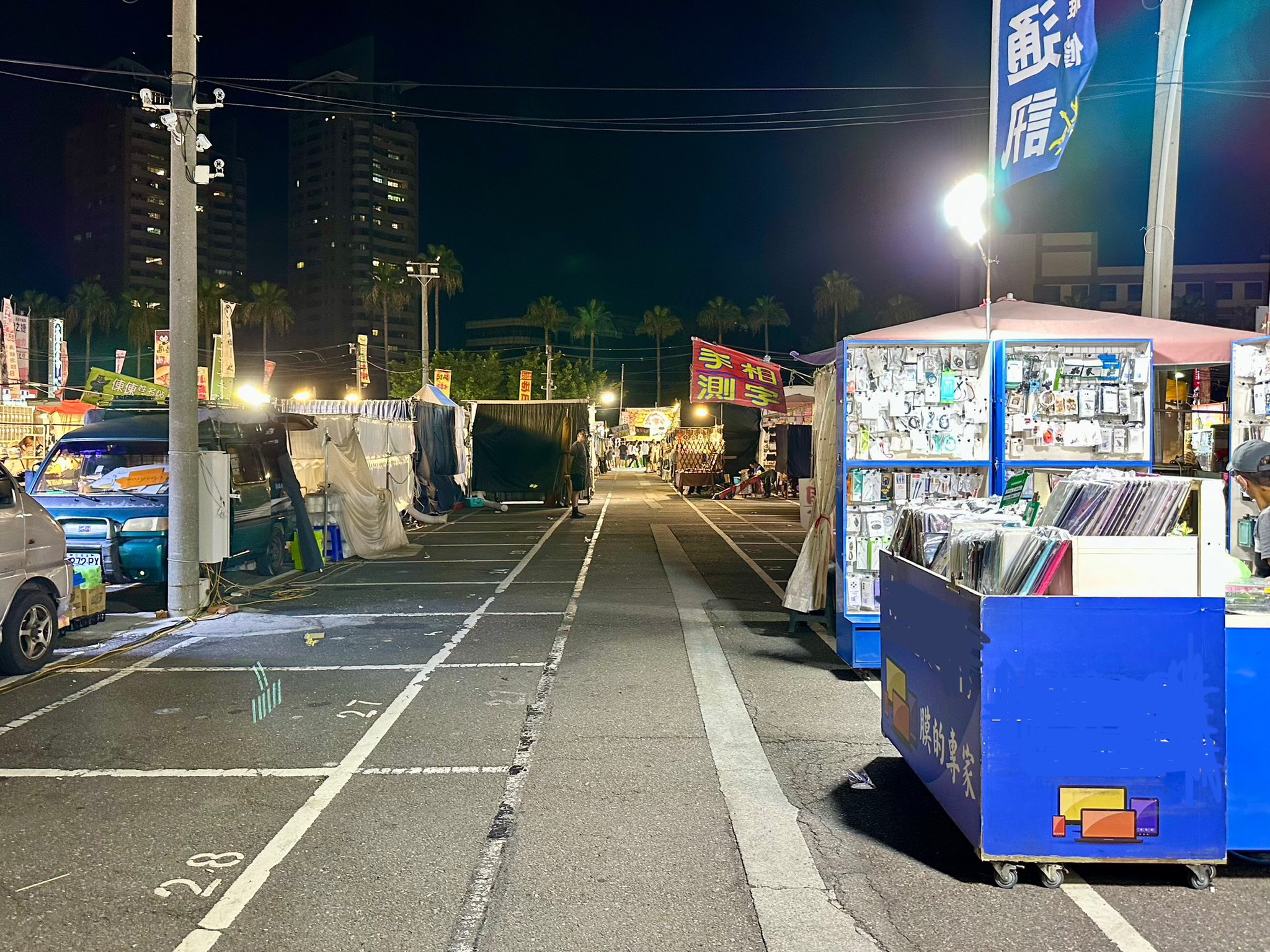 大東夜市原是台南三大夜市之一，如今相當冷清。（翻攝臉書粉專「台南式 Tainan Style」）