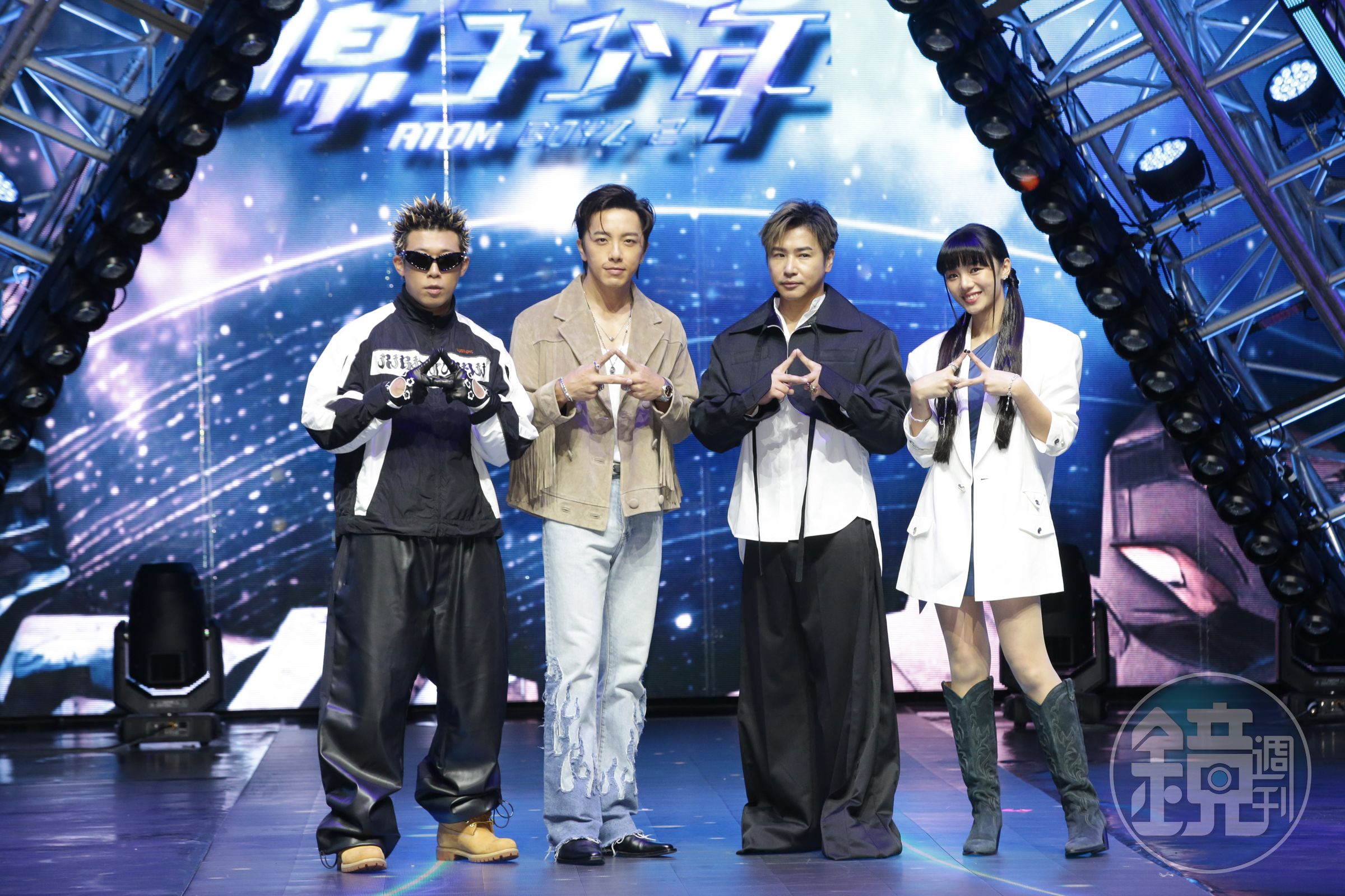 選節目《原子少年2》今(17)日開錄,導師坤達、歐弟和玖壹壹健志今天一同現身。