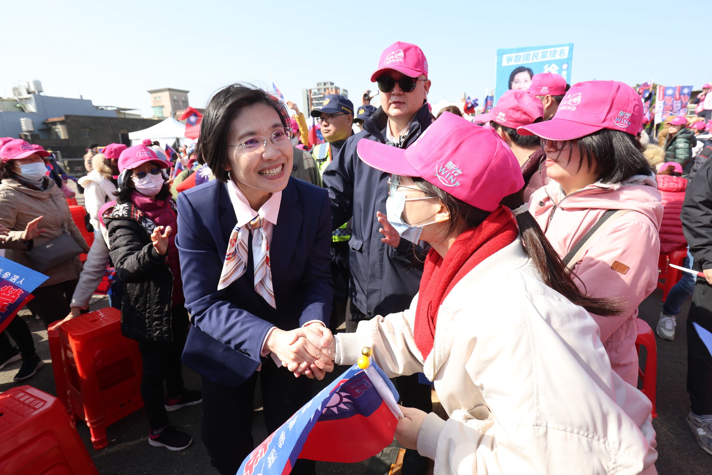 迎戰2026大選,國民黨立法委員徐欣瑩爭取代表藍營角逐新竹縣長。