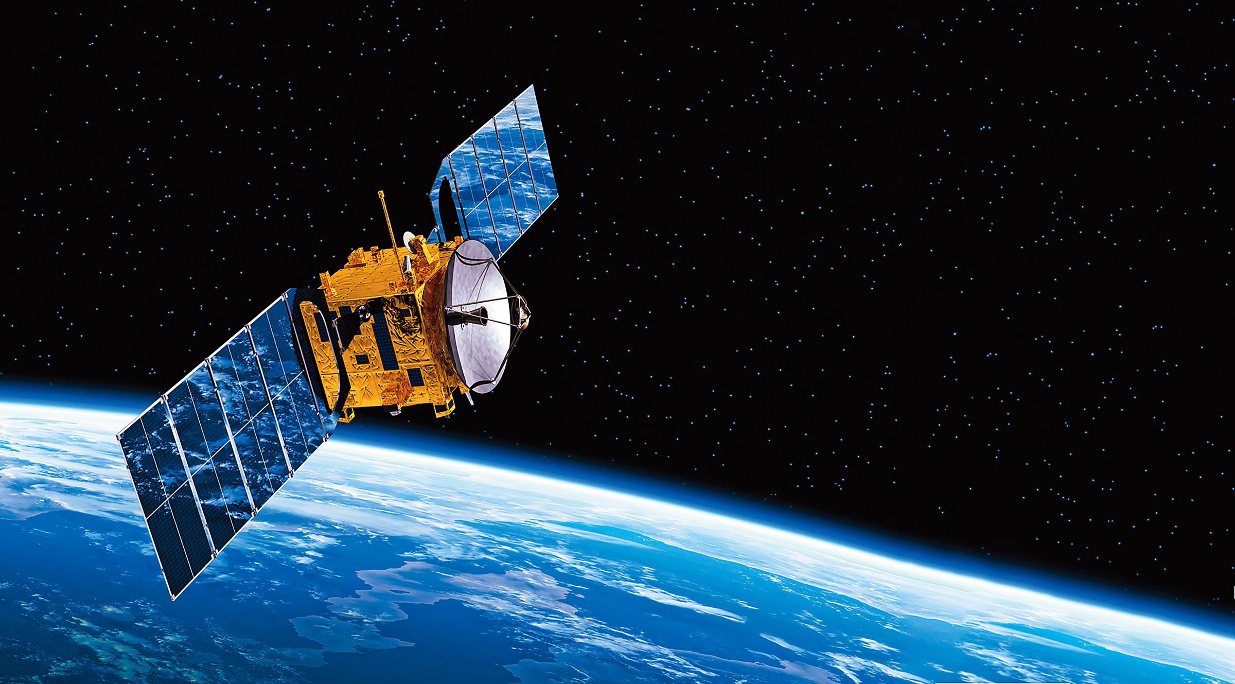 低軌衛星因有低延遲、高頻寬、低成本等特性,近年發射數量呈跳躍式增長。(NASA提供)