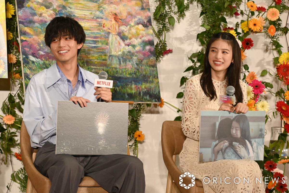 原先永瀨廉（左）被懷疑跟《餘生一年的我，與可活半年的妳相遇》共演的出口夏希（右）很有譜，沒想到交往對象另有其人。（翻攝網路）