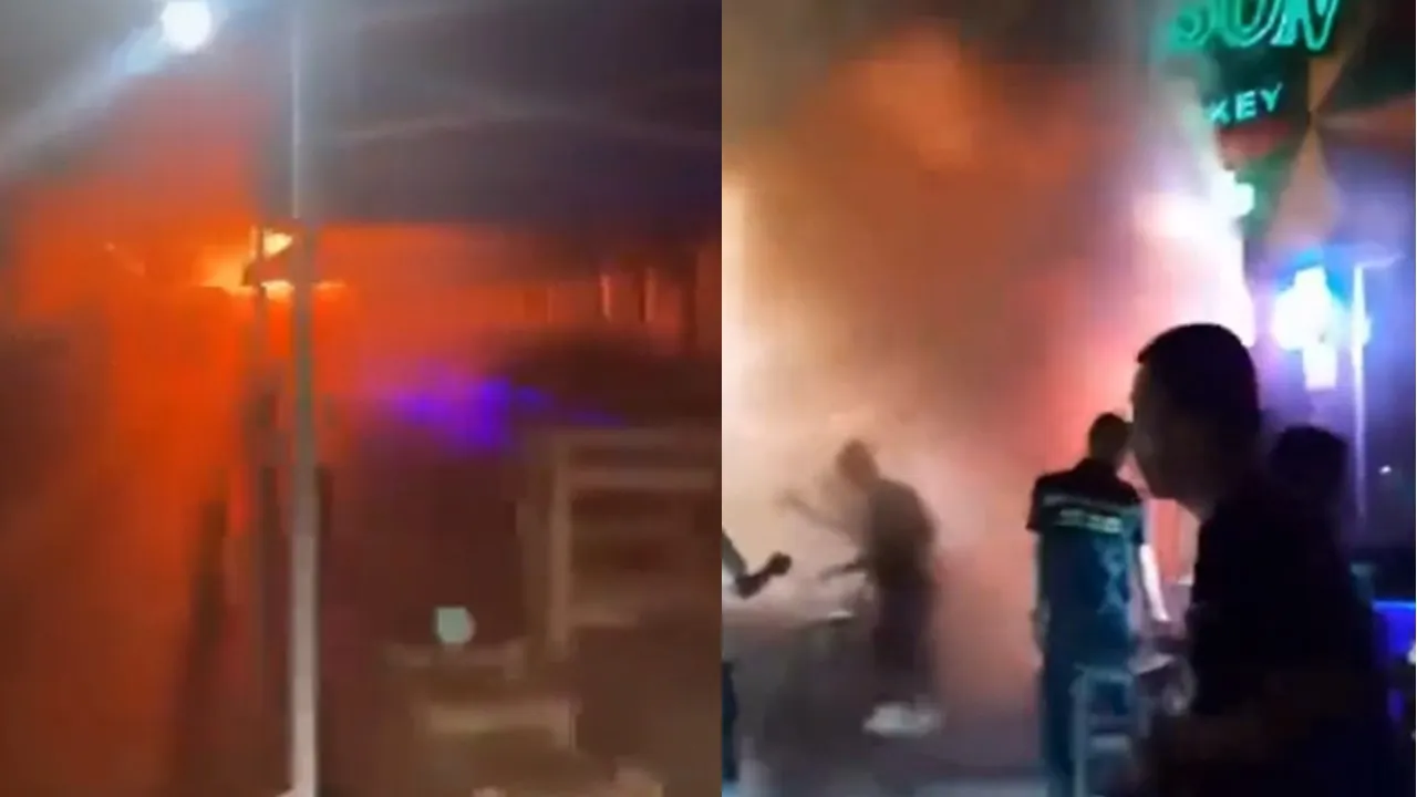 曼谷酒吧凌晨大火至少27死！多人躲廁所命喪火窟　驚悚逃命畫面曝光