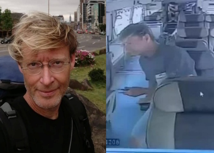 來自柏林的教授柯尼哲在3月時突然間無音訊，至今仍下落不明。（翻攝自中橫路況交通資訊站）