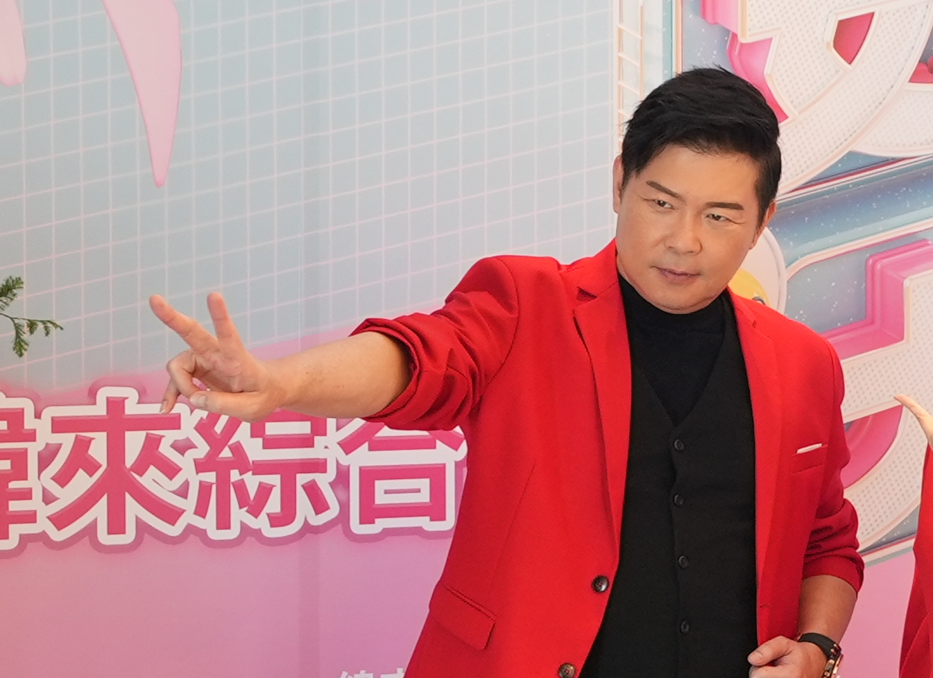 曾國城鬆口談蔡尚樺感情現況。（緯來提供）