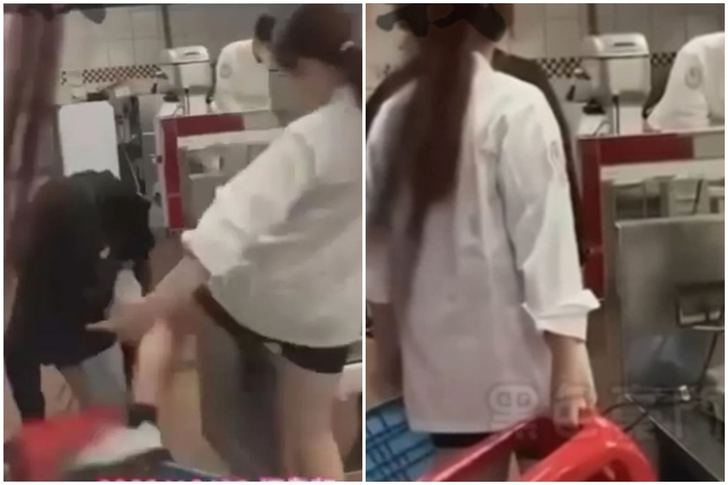 女學生暴走狂嗆老師,還疑似施暴,全程被同學錄下引發爭議。(翻攝自網路)
