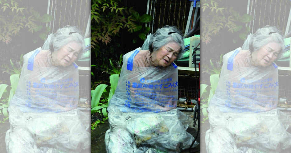 日本「自拍阿嬤」西本喜美子過世。（翻攝自IG）