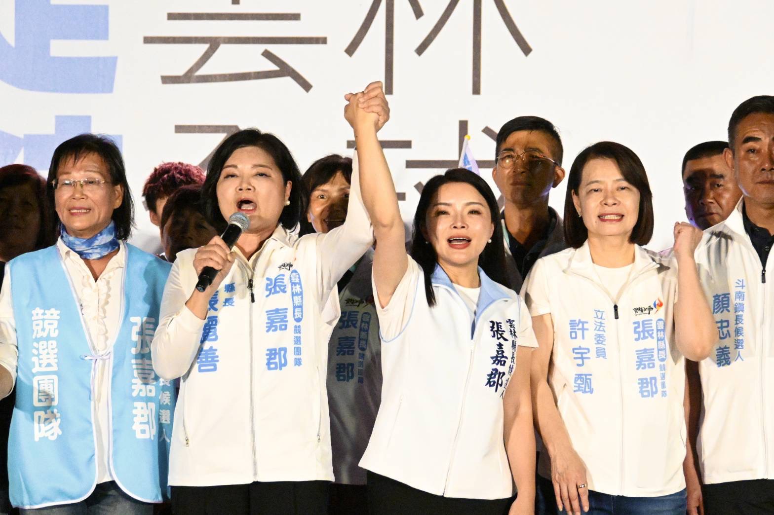 斗南女婿牛煦庭回娘家 籲鄉親力挺張嘉郡接棒