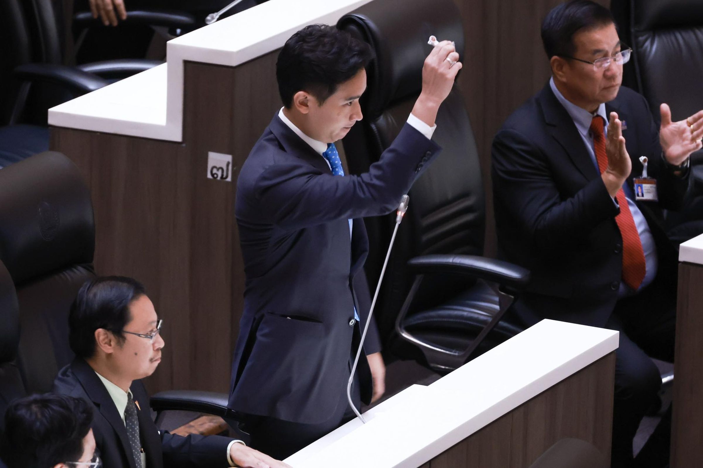 皮塔擔任眾議員時期。（翻攝自皮塔臉書）