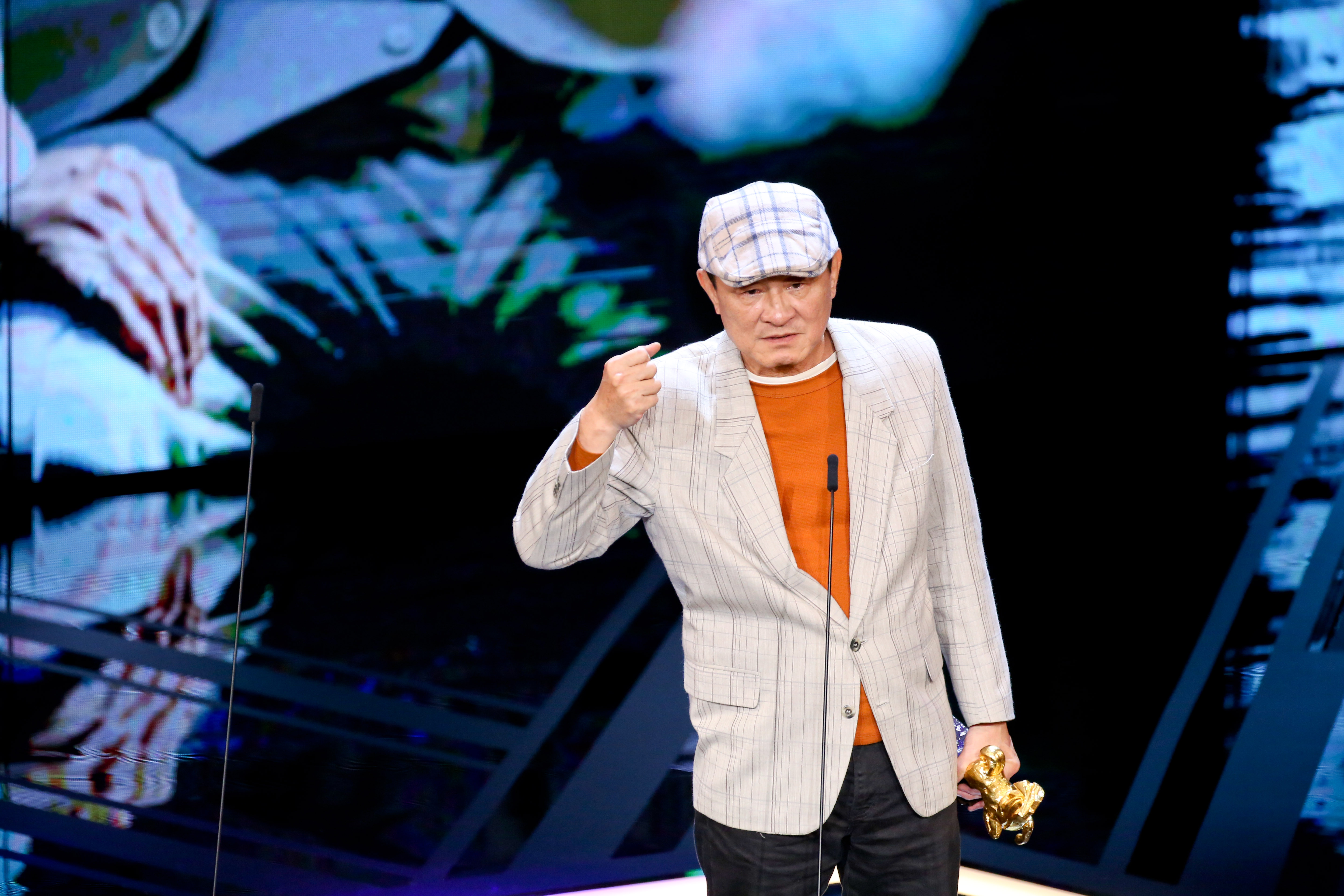 陳慕義今年勇奪金馬男配角獎，在柏妍樺的心目中他是位提攜後輩的大好人。