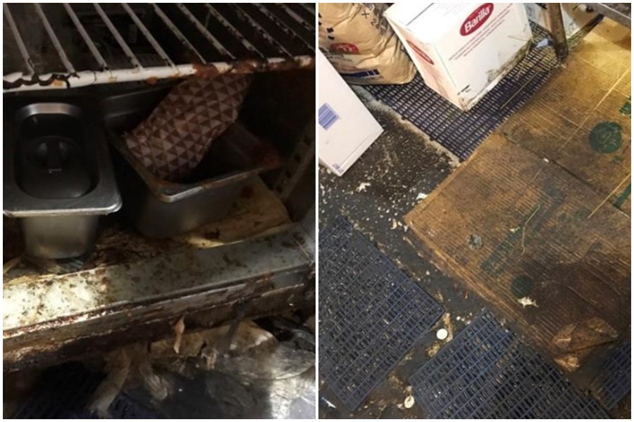 中山區打卡名店「麵日和」遭衛生局稽查，共有10項衛生缺失。（翻攝自iMAP食藥粧地圖）