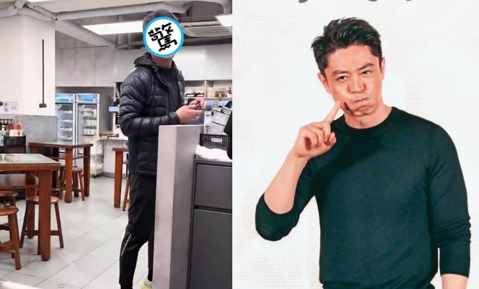 男神霍建華現身台北早餐店，大方幫粉絲買單。（左翻攝自微博，右為本刊資料照）