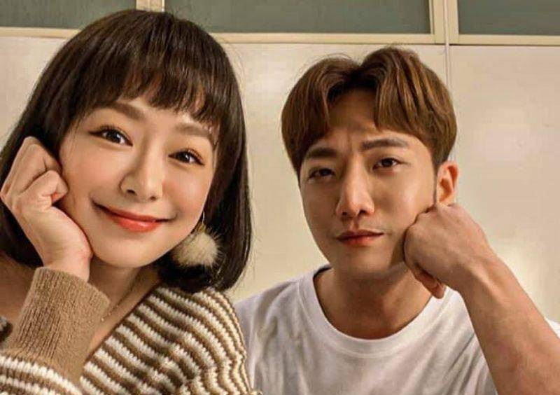 茵芙和楚翔相差2歲，因拍《天之驕女》結緣，進而交往。（翻攝自茵芙臉書）