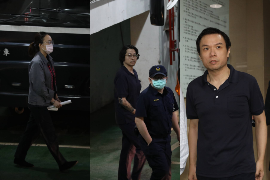 國民黨立委徐巧芯的大姑劉向婕（左起）和丈夫杜秉澄、友人林于倫涉詐欺、洗錢今正式遭起訴。（翻攝劉向婕臉書）