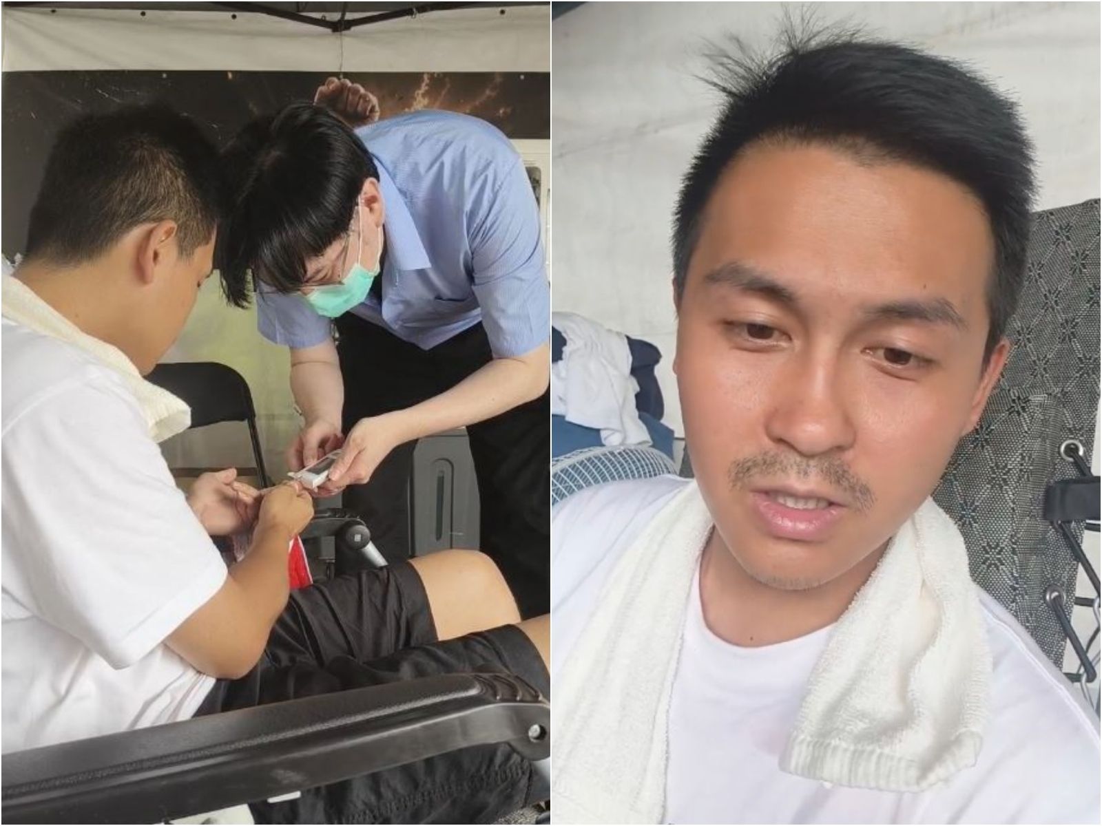 何元楷一度測出血糖值17!蘇一峰嚴肅喊「必須強制停止絕食」 下秒重測大反轉