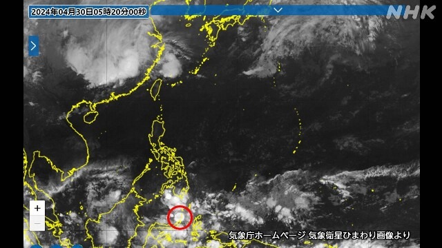 西太平洋緣海地區近日動得很厲害。(翻自NHK畫面)