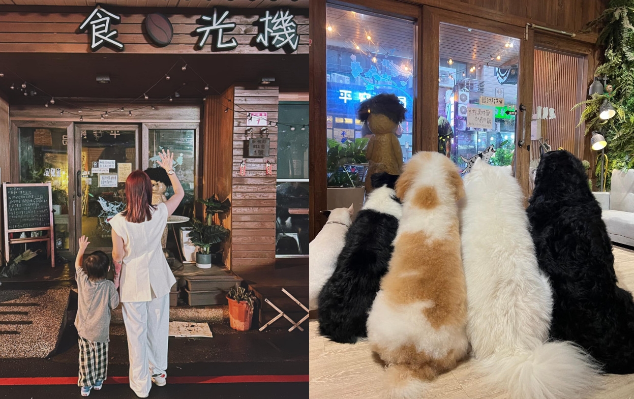 寵物友善餐廳「食。光機」闆娘宣布結束餐廳營業，全因老公偷吃女員工。（翻攝臉書粉專「食。光機 Food Machine::（寵物不落地）」）