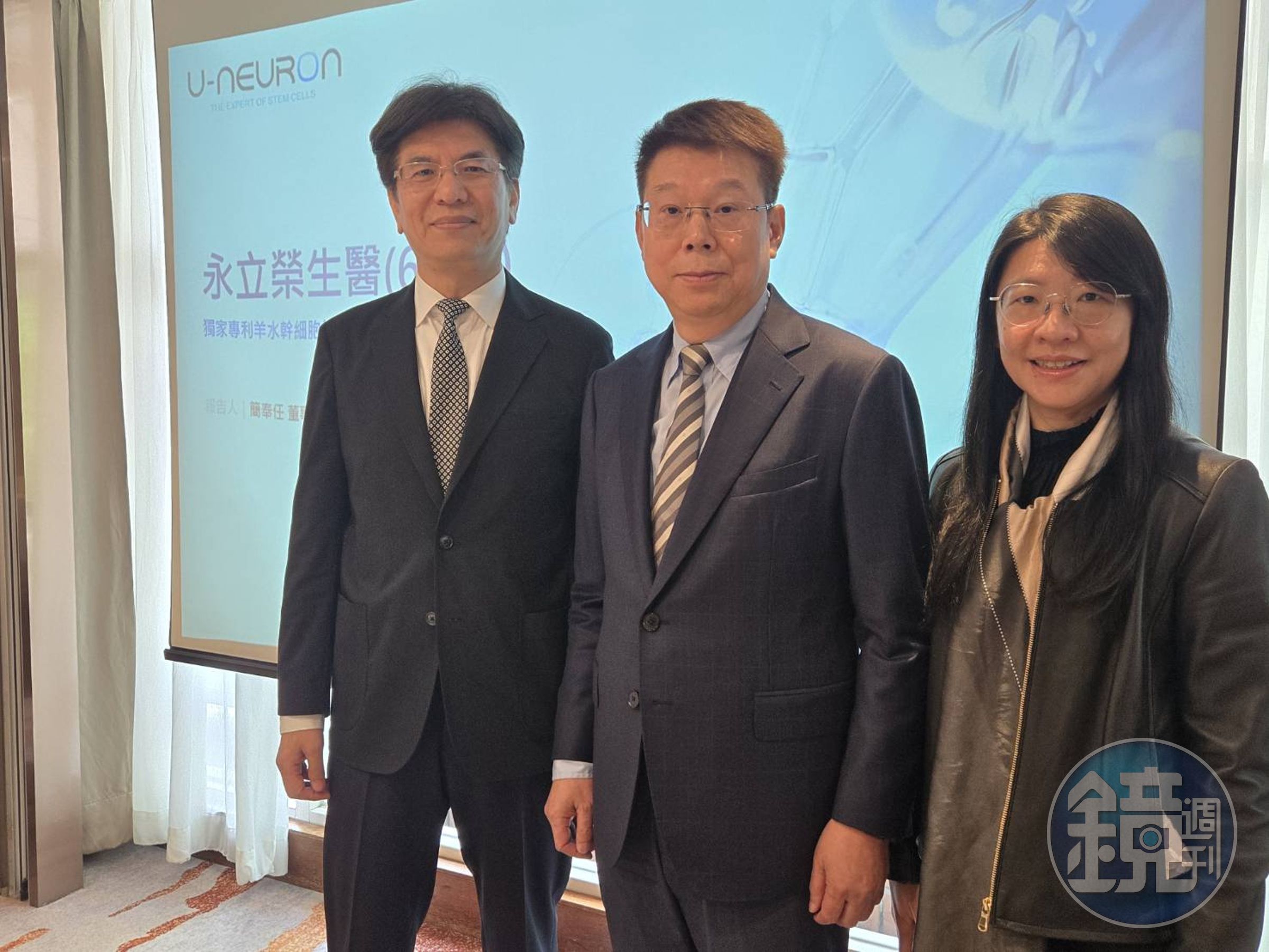 永立榮董事長簡奉任(中)過去在半導體業服務,他與總經理黃效民(左)、副總經理兼營運長莊欣怡(右)是公司決策鐵三角。