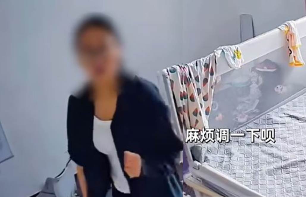 河北一名女子突然聽到家中的小米監視器出現陌生男子的聲音，讓她感到毛骨悚然。（翻攝，微博）