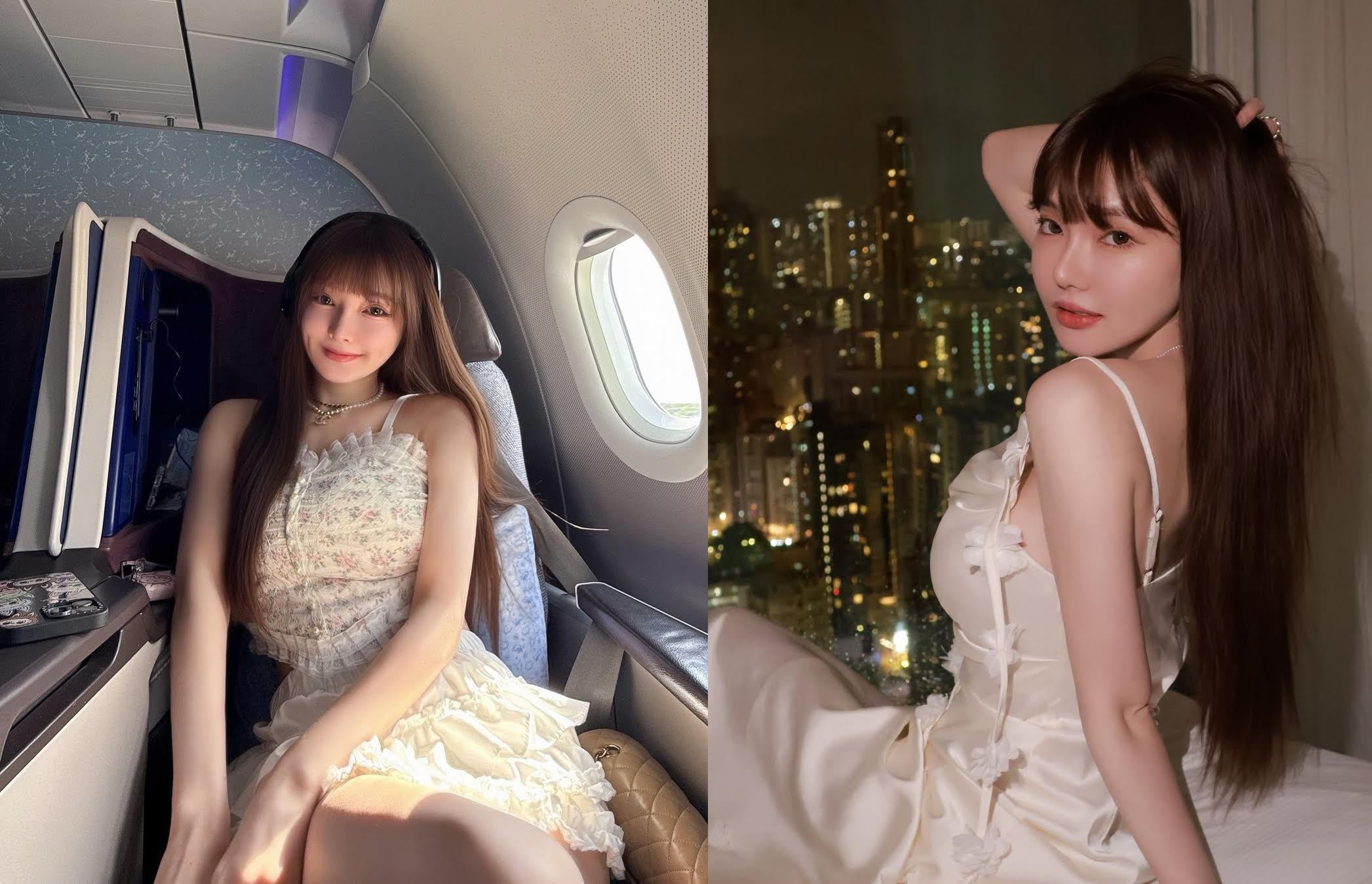 網紅棠娜因長得像林襄，在網上小有名氣。（翻攝ig@donna__0301）