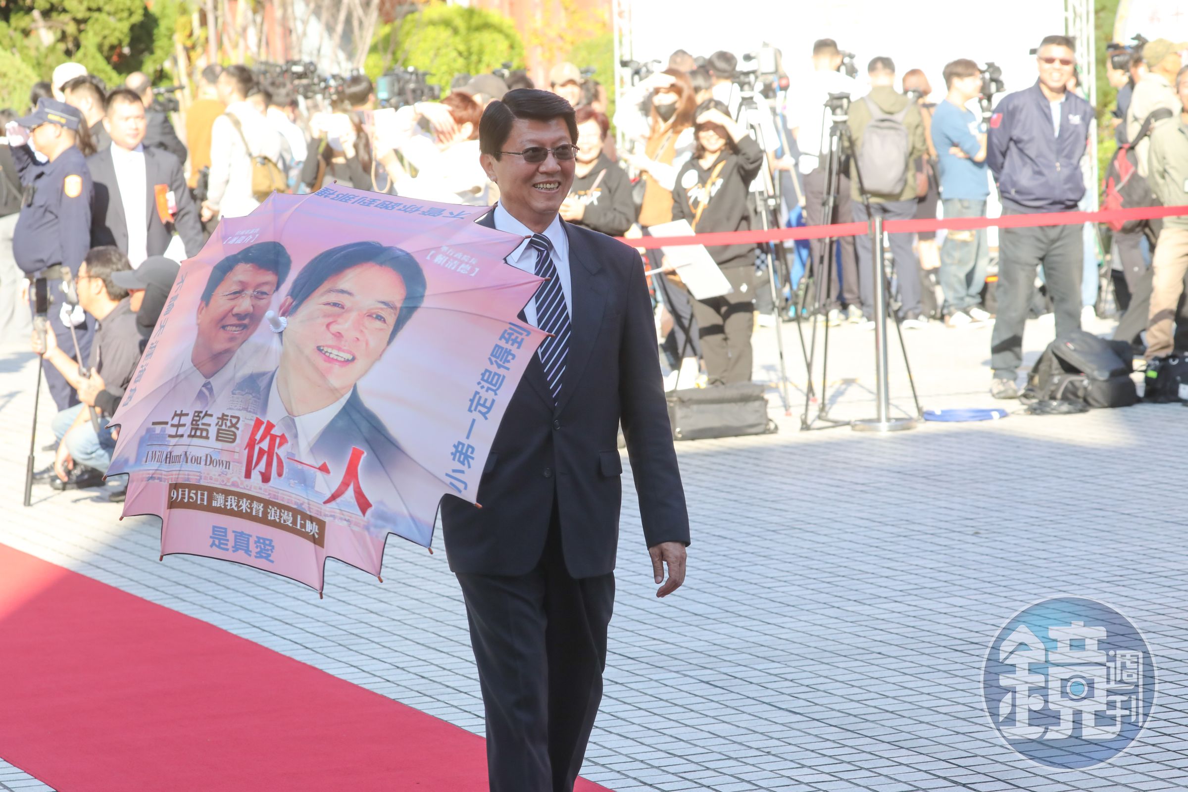 國民黨立委謝龍介曾對賴清德喊出「一生監督你一人!」(本刊資料照)