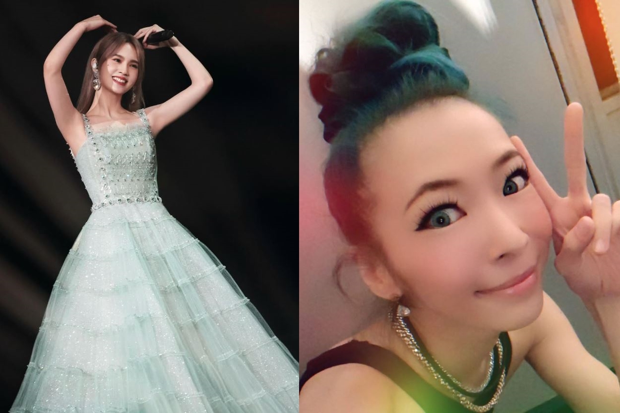 楊丞琳回應「屬不實言論，此為惡意造謠行為」，Makiyo則透過經紀人回應。（翻攝自楊丞琳、Makiyo IG）