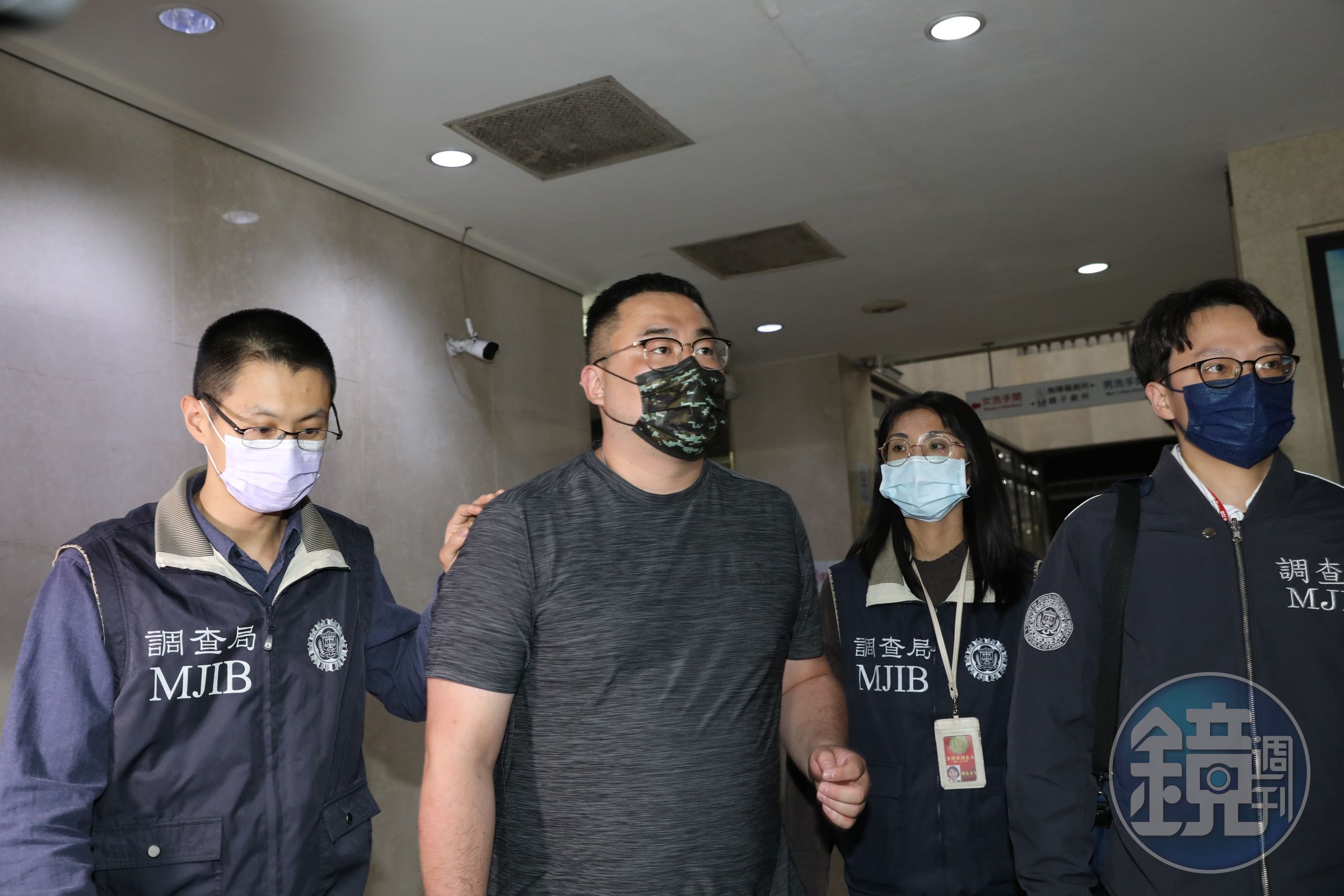 去年檢調搜索,北市議員葉林傳服務處主任林晴紀無保請回。(本刊資料照)