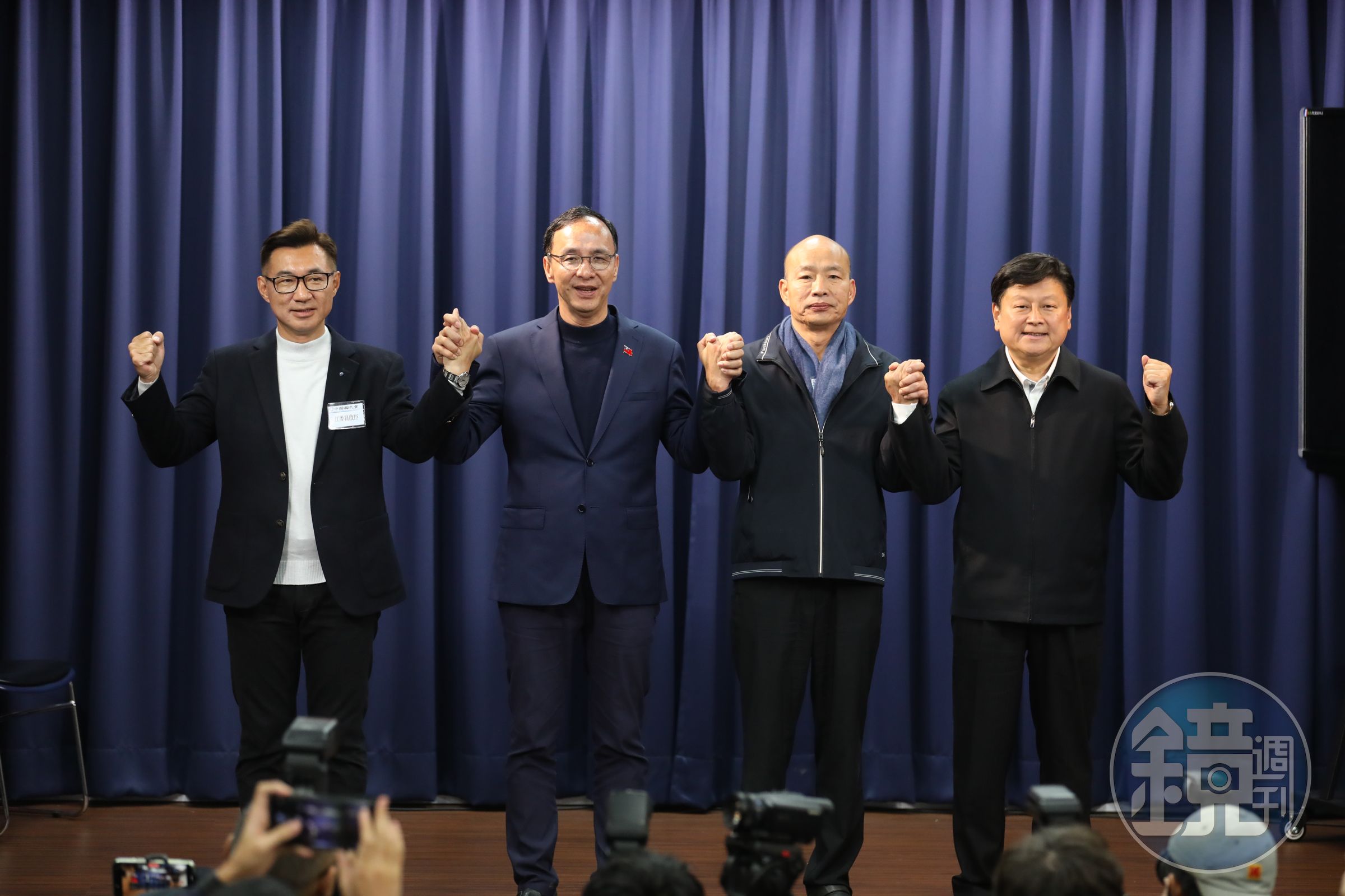 傅崐萁今突表態支持「韓江配」，退出立院龍頭之爭。