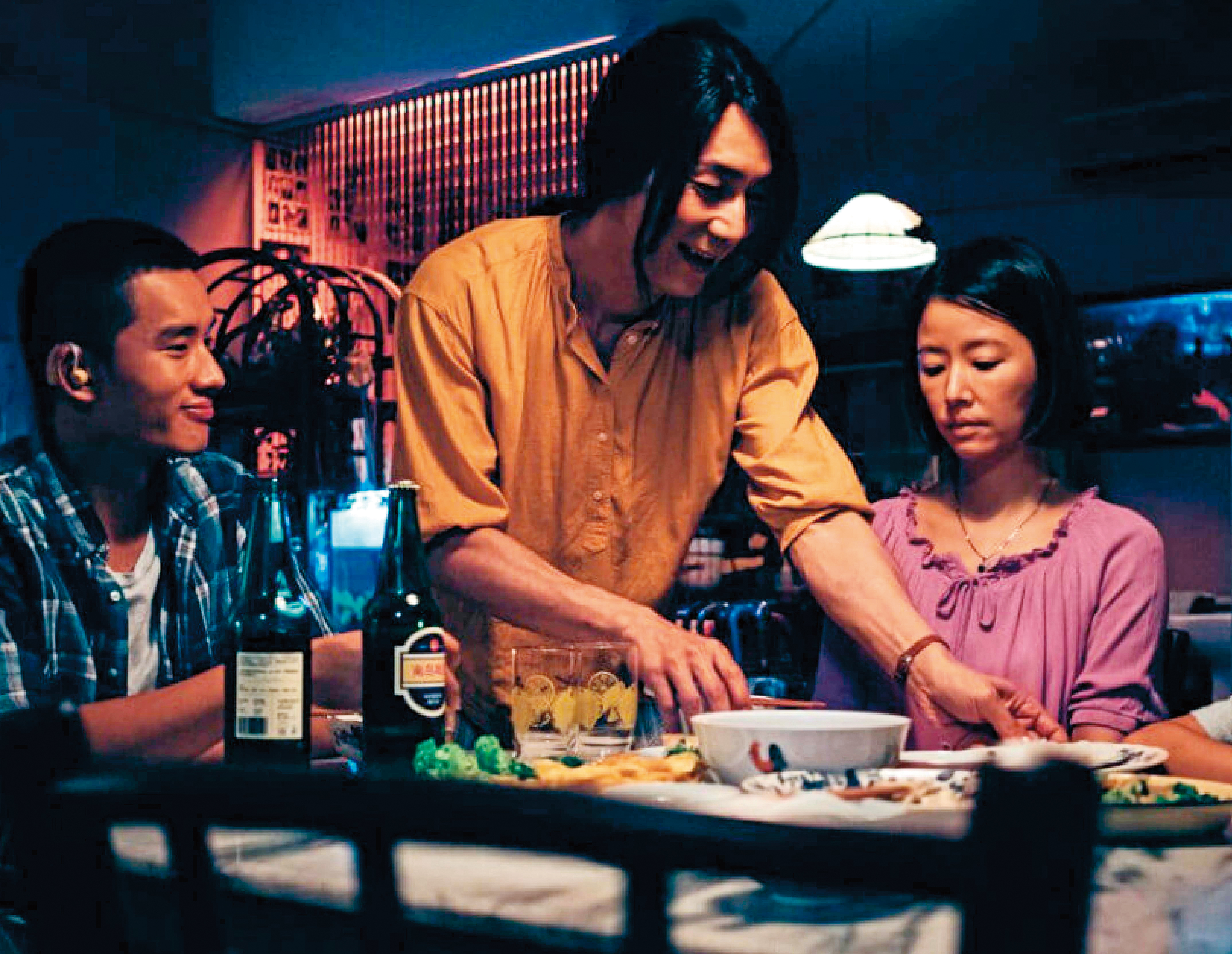 林心如(右起)、李李仁、陳澤耀主演的《迷失安狄》,探討跨性別者的困境。(滿滿額娛樂提供)