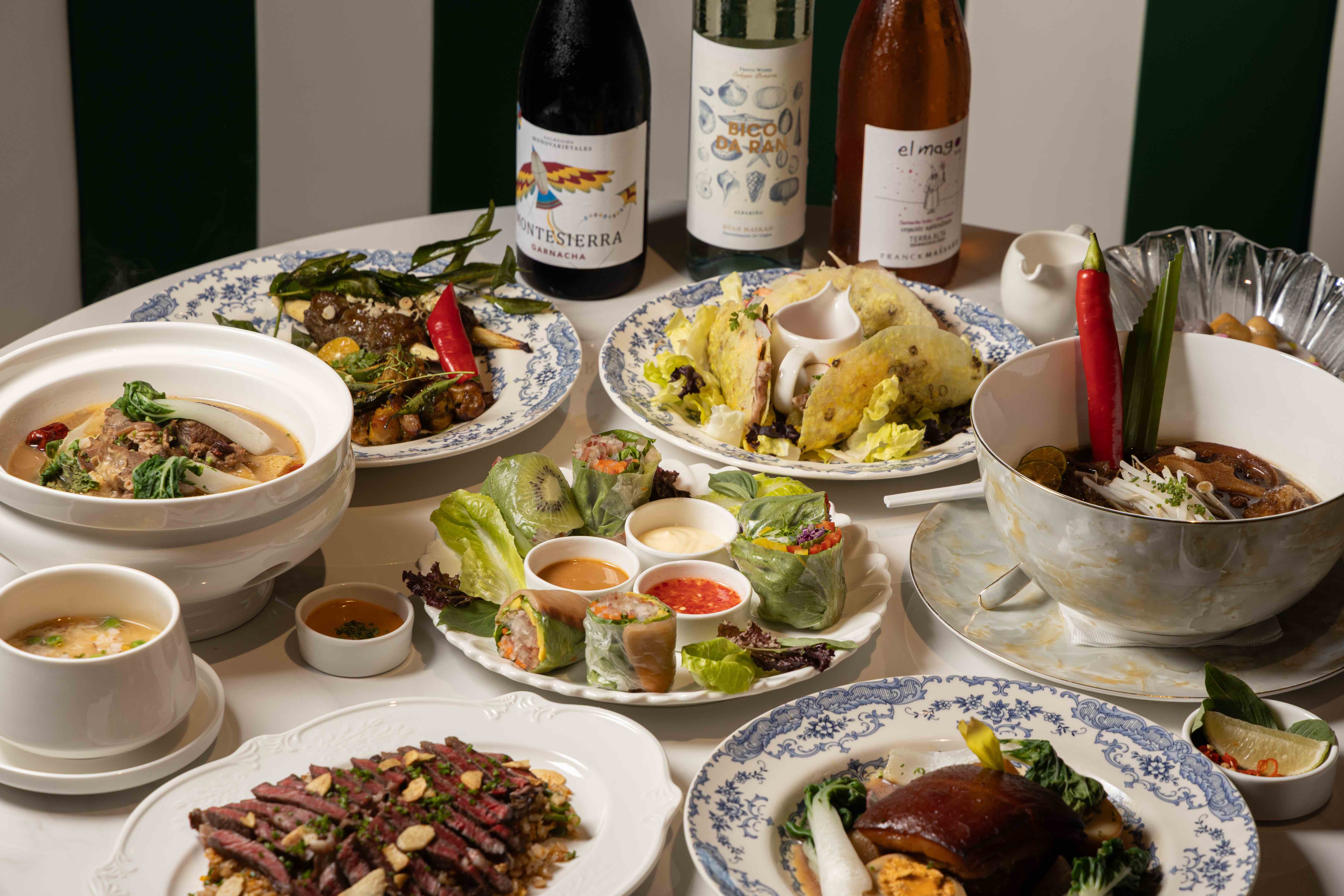 「Maison Viet 越舍」進駐台北大巨蛋遠東Garden City,以精緻料理手法詮釋越南料理。