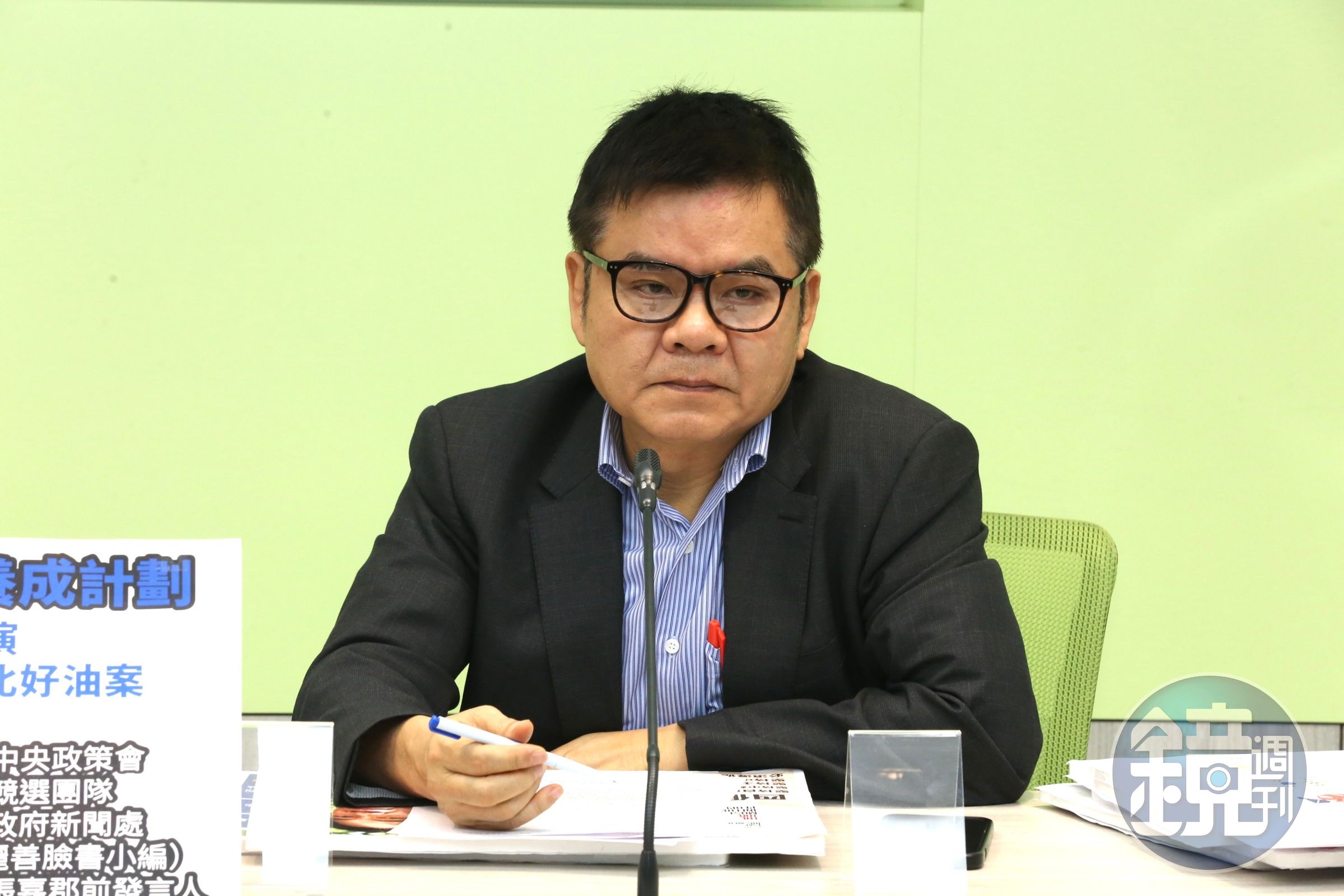 莊瑞雄狠譏國民黨對中國打壓都不出聲，「你哪有這麼喜歡中華民國」。