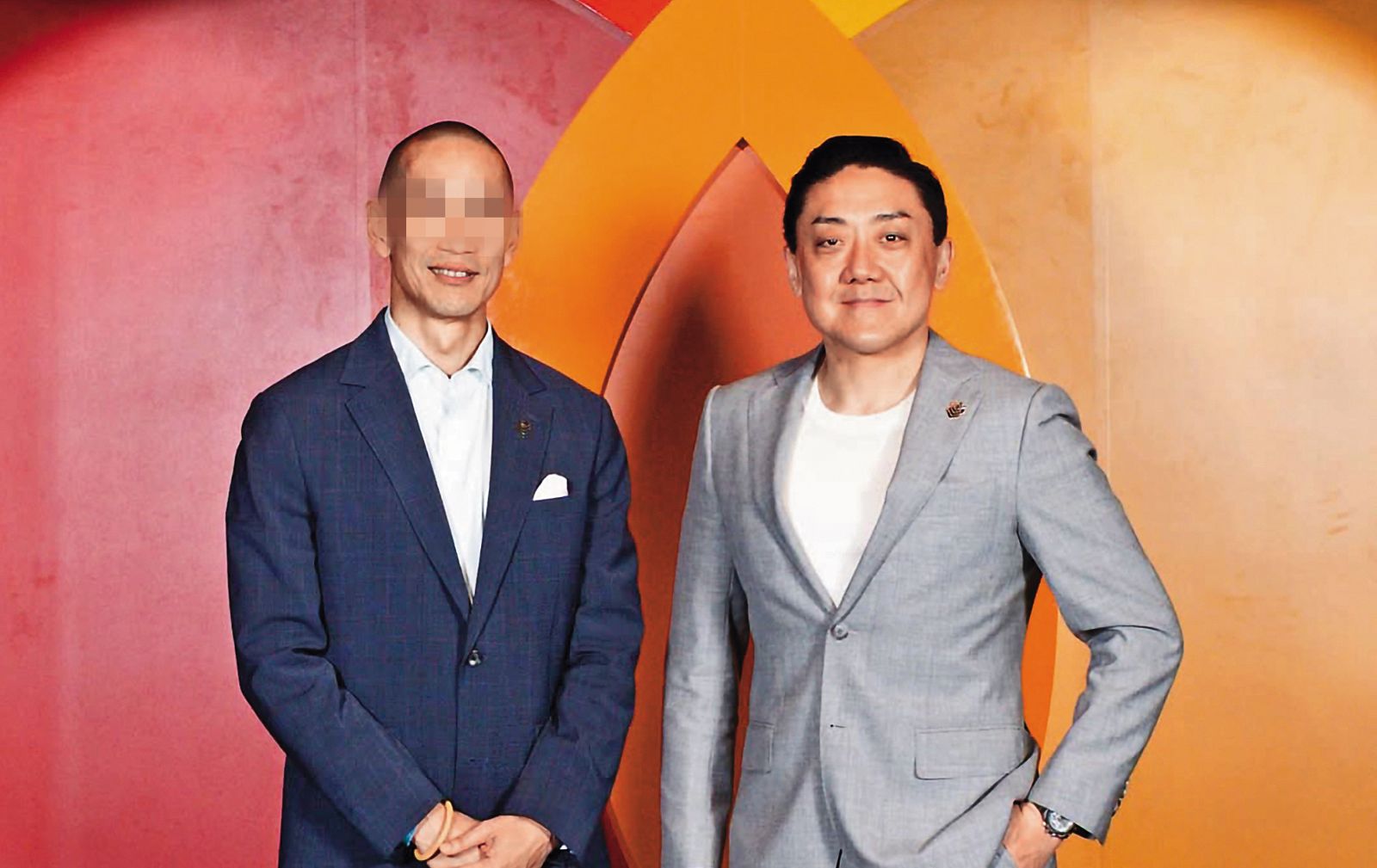 夏天倫（右）是縱橫夜店的傳奇人物，在台北市信義區創立多間知名夜店。（翻攝自夏天倫IG）