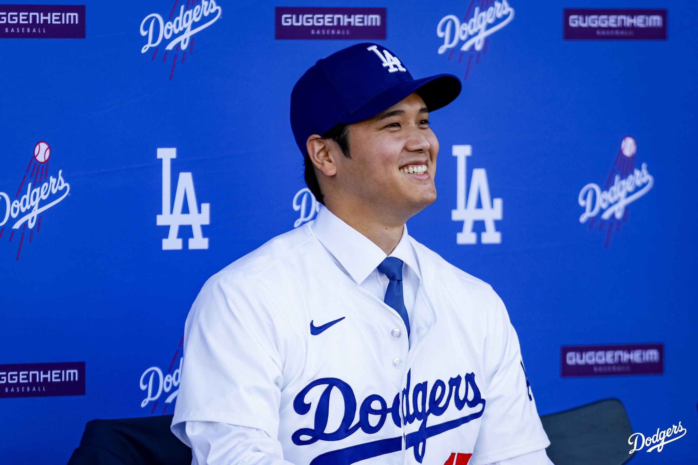 大谷翔平今宣佈結婚消息。(翻攝自X@Dodgers)