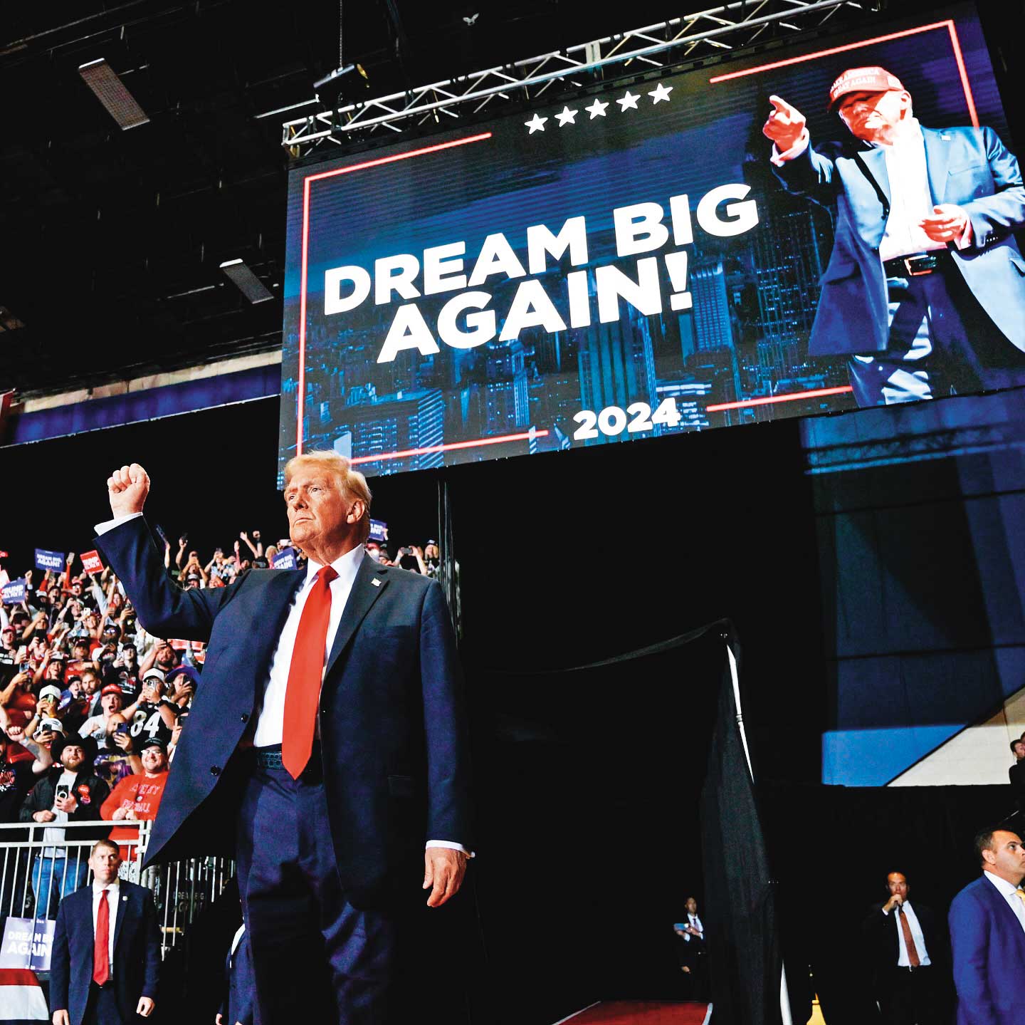 川普就任後，地緣政治風險將挑起全球市場敏感神經，投資人仍須保持警覺。（翻攝川普臉書）